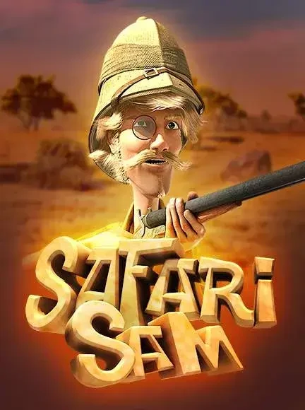 Safari Sam pokie by Betsoft: cover art
